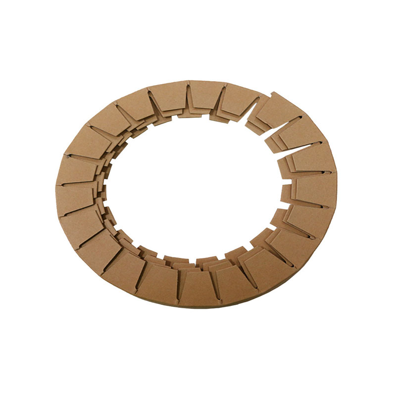 Customized Circular Paper Corner Strips, Carton Edge Strips, Pallet Anti-Collision Corners, Thickened Protective Strips Manufacturer