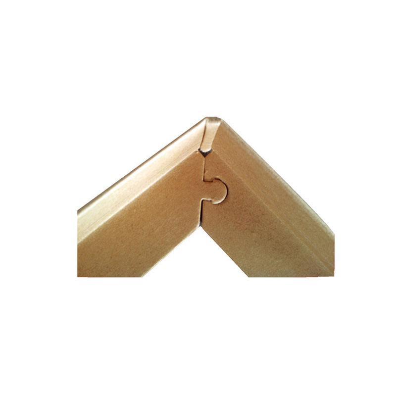 Paper Corner Protector With Lock, L-Shaped Corner Protector Buckle, Bent Corner Protector Strip, Carton Corner Protector, Plum Blossom Buckle, Kraft Paper Packaging Corner Protector